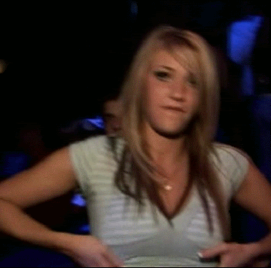 girl flashes boobs piercing nipples in club