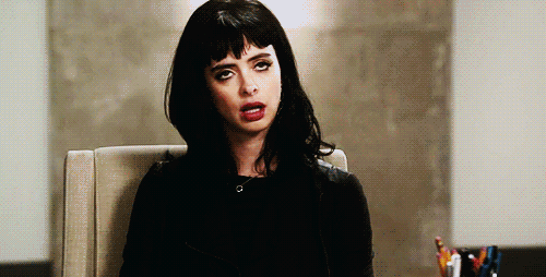 Krysten Ritter bored and disgusted